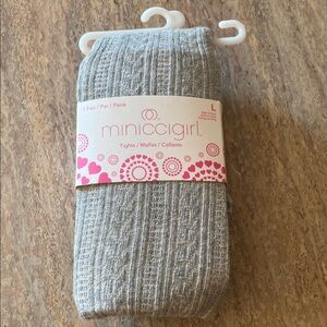 Minicci Girl Gray Tights